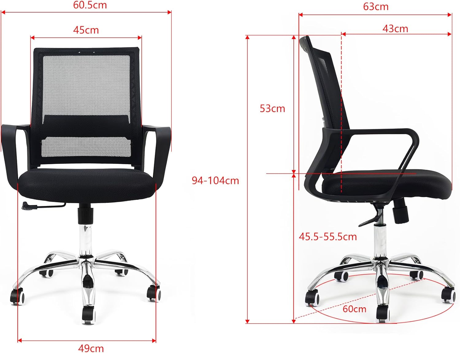 Silla de escritorio ergonómica - Alicante - Mr. Dreams - Imagen 8
